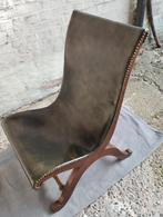 Slipper chair  by  Pierre Lottier...prima staat...0478028005, Antiek en Kunst, Ophalen of Verzenden