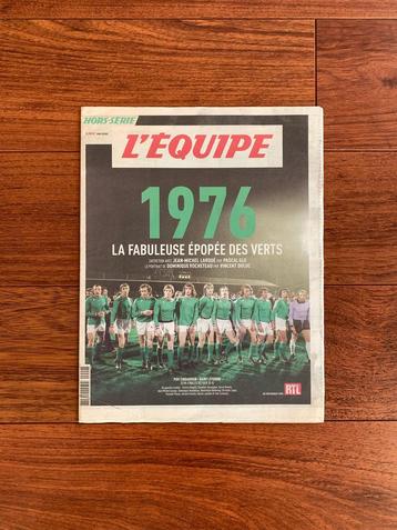Journal L'ÉQUIPE „1976 - Het fabuleuze epos van de Groenen” beschikbaar voor biedingen