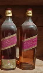 2 morceaux de whisky Johnnie Walker Red Label 0,75 L de 1960, Comme neuf, Pleine, Autres types, Enlèvement ou Envoi