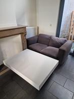 Zetel, Huis en Inrichting, Ophalen, Gebruikt, Tweepersoons, 75 tot 100 cm