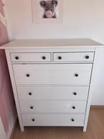 Hemnes Commode 6 tiroirs, Ophalen, Gebruikt, 50 tot 70 cm, 105 cm of meer