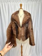 Vintage korte bontjas, Kleding | Dames, Verzenden, Zo goed als nieuw, Maat 38/40 (M)