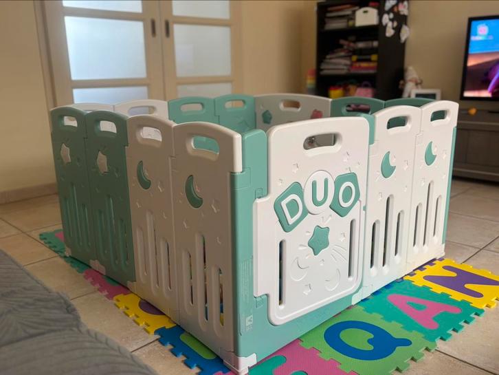 Grondbox Playpen, Kinderen en Baby's, Babyparken, Zo goed als nieuw, Ophalen