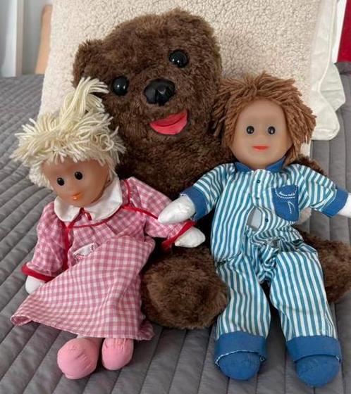 NICOLAS, PIMPRENELLE ET NOUNOURS de collection, Verzamelen, Beren en Cherished Teddies, Gebruikt, Ophalen of Verzenden