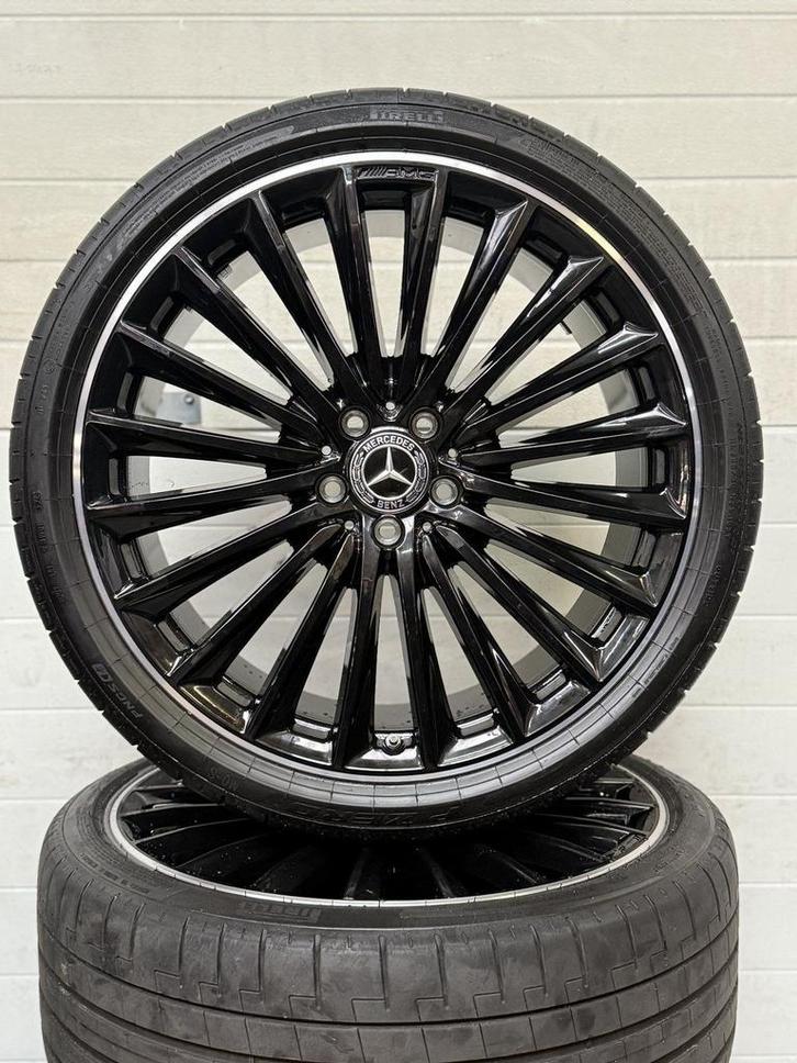 DEMO 21’’ MERCEDES EQE EQS VELGEN ZOMERBANDEN ORIG TPMS AMG, Auto-onderdelen, Banden en Velgen, Banden en Velgen, Zomerbanden