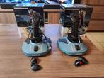 Thrustmaster duo joystick., Computers en Software, Ophalen, Zo goed als nieuw, Thrustmaster