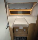 Jersey hoeslakenset - 4 delig met midden matras - Zand, Caravans en Kamperen