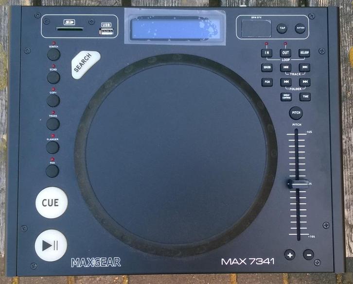 Media-speler Maxgear Max-7341 (zgan), Audio, Tv en Foto, Cd-spelers, Zo goed als nieuw, Overige merken, Ophalen of Verzenden