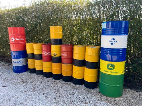 Vat was vat metaal/stalen vat 50,60 100 200 220l..., Tuin en Terras, Regentonnen, Zo goed als nieuw, Metaal, 150 liter of meer