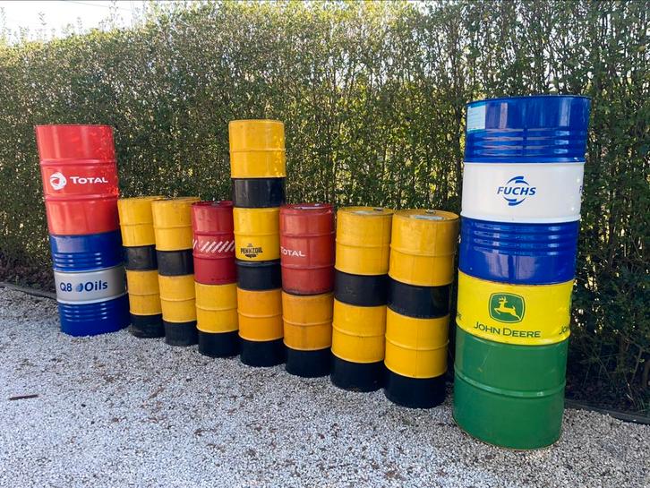 Vat was vat metaal/stalen vat 50,60 100 200 220l..., Tuin en Terras, Regentonnen, Zo goed als nieuw, Metaal, 150 liter of meer
