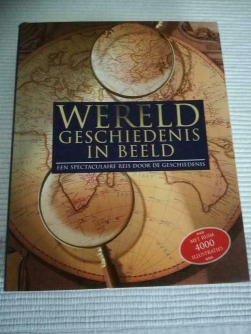 Wereld Geschiedenis in Beeld en Atlas v.d Wereldgeschiedenis, Boeken, Atlassen en Landkaarten, Nieuw, Landkaart, Wereld, 1800 tot 2000