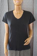 T-shirt V-hals zwart maat 40, Vêtements | Femmes, T-shirts, Manches courtes, Noir, Taille 38/40 (M), Porté