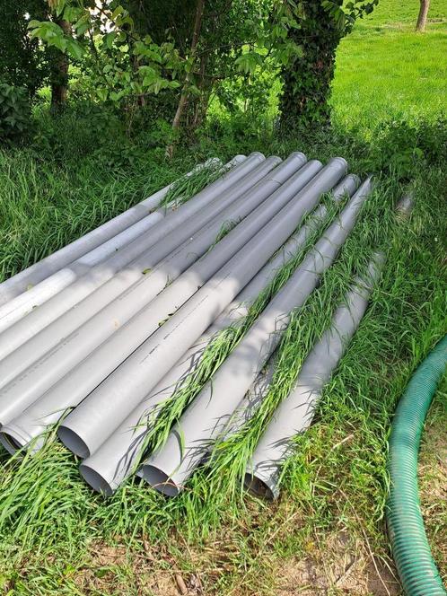 28 x PVC buis 160 mm, 3.2 mm wanddikte, 3m lang - NIEUW, Doe-het-zelf en Bouw, Buizen en Afvoer, Nieuw, Afvoer, PVC, 2 tot 4 meter