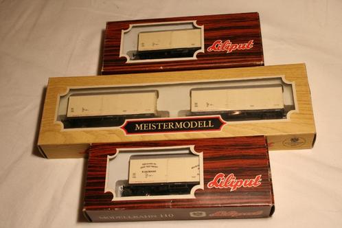 Opruiming Liliput wagons 5 Euro/stuk, Hobby en Vrije tijd, Modeltreinen | H0, Zo goed als nieuw, Wagon, Gelijkstroom, Liliput