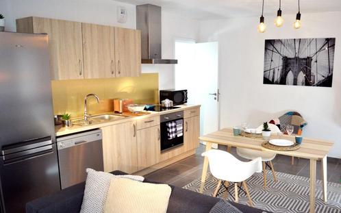 Appartements meublés neufs tout confort location flexible, Immo, Appartements & Studios à louer, Charleroi, 50 m² ou plus