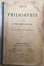 Antiek boek Precis de Philosophie druk 1913, Ophalen of Verzenden