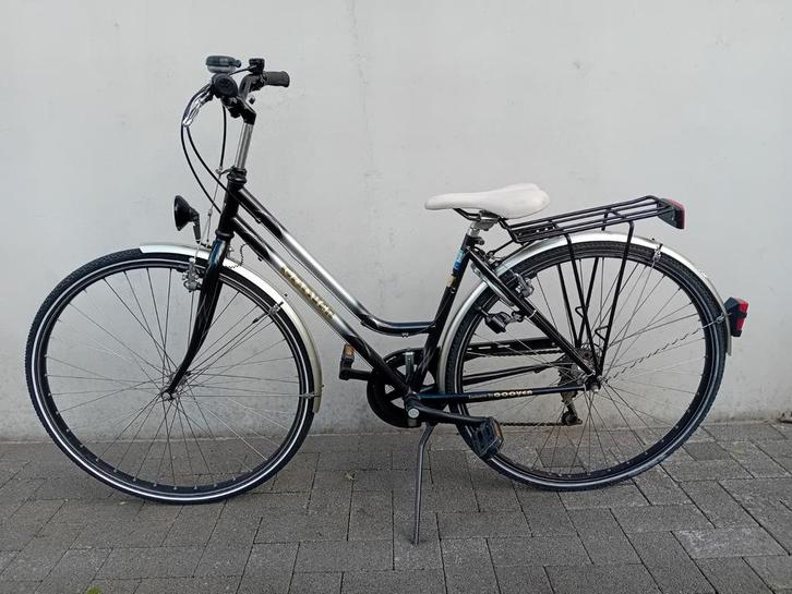Meisjesfiets damesfiets Goover 28inch 6speed maat 44cm 🚴‍♂️, Fietsen en Brommers, Fietsen | Oldtimers, Minder dan 47 cm, Ophalen