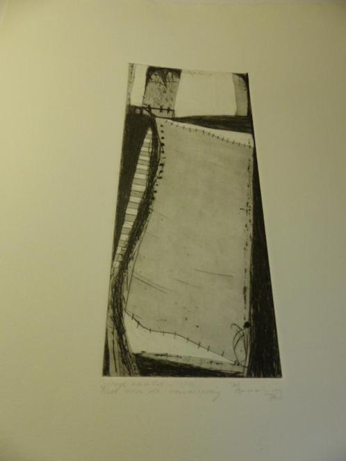 SCHEIR, Jan, ets droge naald, NET VOOR DE VERSNIPPERAAR, 199, Antiek en Kunst, Kunst | Etsen en Gravures, Ophalen of Verzenden