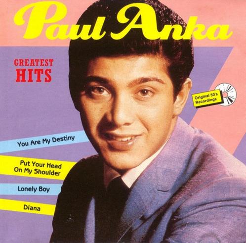 Paul Anka – Greatest Hits, Cd's en Dvd's, Cd's | Pop, Zo goed als nieuw, 1960 tot 1980, Ophalen of Verzenden