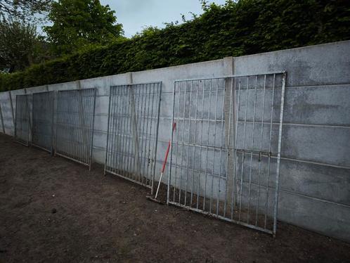 Gegalvaniseerde panelen, Tuin en Terras, Tuinhekken en Hekwerk, Gebruikt, Ophalen