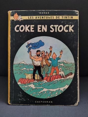 Tintin - Coke en stock - Edition B25 Casterman 1958 beschikbaar voor biedingen