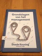 Grondslagen van het management, Boeken, Nieuw, Ophalen of Verzenden, Management, Doede Keuning