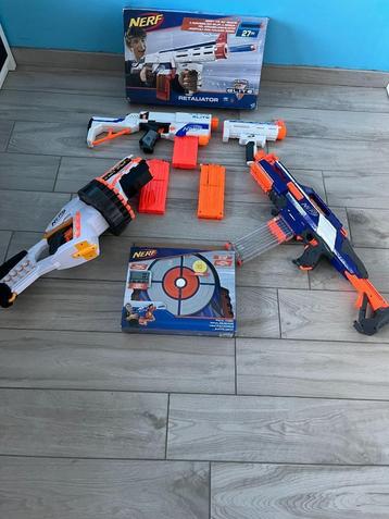 Plusieurs nerf et cible - voir photos, Enlèvement, Comme neuf