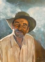 Kunsthandel Gennep -"Smokey Orlando", Antiek en Kunst, Ophalen of Verzenden