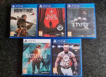 Ps4 en ps5 games beschikbaar voor biedingen