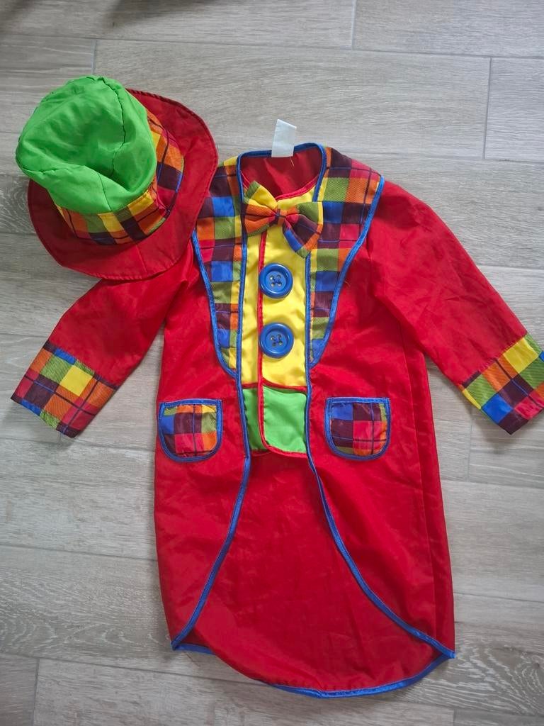 Clown mt 116, Kinderen en Baby's, Carnavalskleding en Verkleedspullen, Ophalen