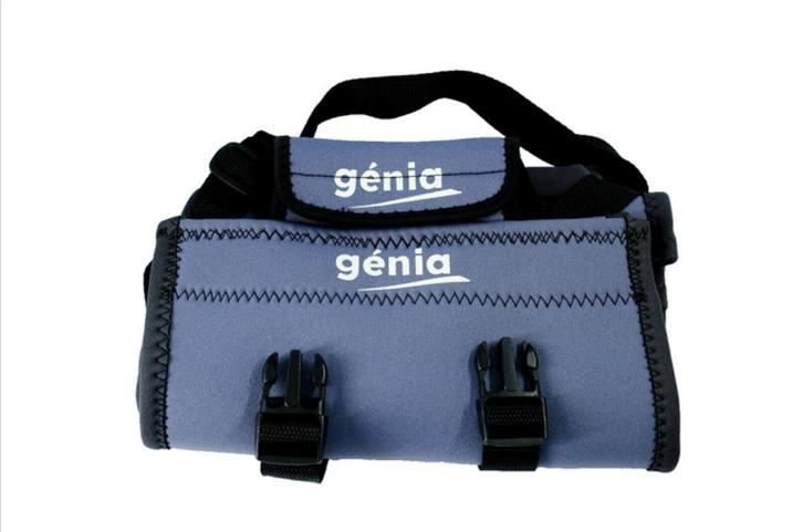 Genia blauw rugharnas voor honden en katten maat L, Dieren en Toebehoren, Hondenriemen, Ophalen of Verzenden