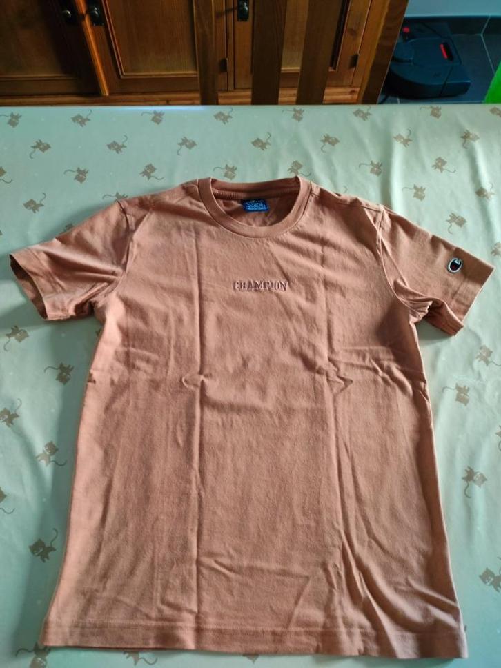 Champion tshirt ( bruinachtig) - maat xs -, Kleding | Dames, T-shirts, Gedragen, Maat 34 (XS) of kleiner, Overige kleuren, Korte mouw