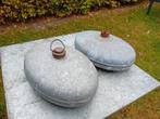 Zinken teil,  zinken warmhoudkruiken, Ophalen of Verzenden