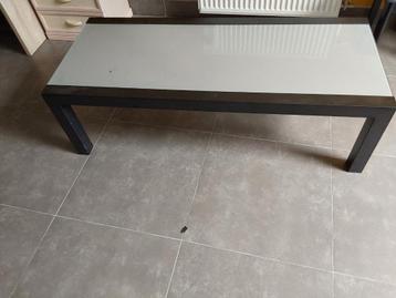 Table basse en verre noir avec table à manger octogonale, Maison & Meubles, Tables | Tables de salon, Enlèvement, Comme neuf, Verre