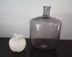 Decoratieve fles + witte appel, Huis en Inrichting, Ophalen, Zo goed als nieuw