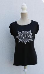 Mooi T-shirt van Karl Lagerfeld maat S, Kleding | Dames, T-shirts, Karl Lagerfeld, Zwart, Ophalen of Verzenden, Zo goed als nieuw