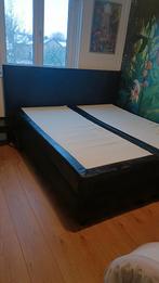 Lederen boxspring 180x200, Huis en Inrichting, Slaapkamer | Boxsprings, Ophalen