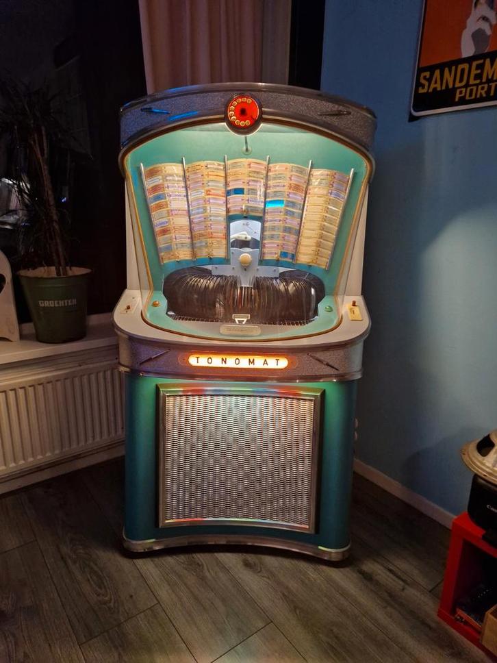 Tonomat Telematic Jukebox 200 select ( Ami I), Collections, Machines | Jukebox, Utilisé, Ami, 1960 à 1970, Avec singles, Enlèvement