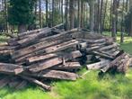 spoorbielzen, Tuin en Terras, Bielzen en Borduren, Ophalen, Gebruikt, Hout, Biels