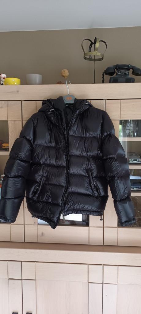 donsjas zara, Kleding | Heren, Jassen | Winter, Zo goed als nieuw, Maat 48/50 (M), Zwart, Ophalen