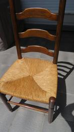 Set van 6 Eikenhouten Stoelen, Ophalen, Bruin, Zo goed als nieuw, Vijf, Zes of meer stoelen