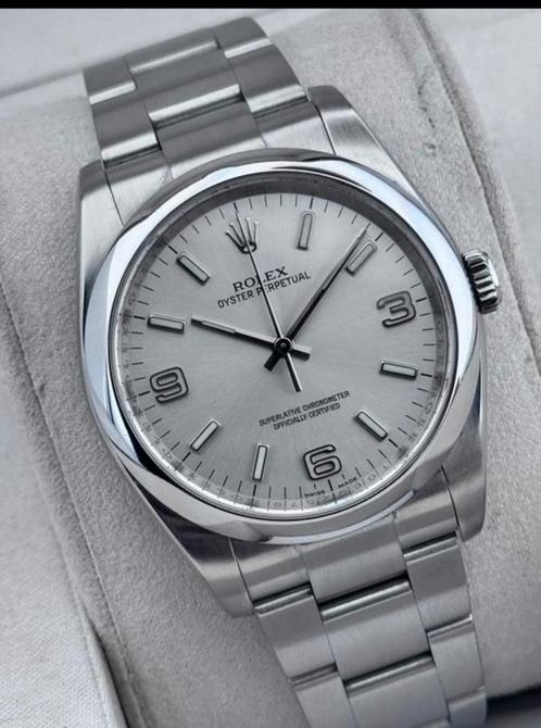Rolex oyster perpetual 116000, Handtassen en Accessoires, Horloges | Heren, Zo goed als nieuw, Rolex, Staal, Staal, Ophalen