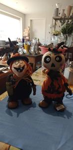 halloween poppen in stof hoogte 30 cm, Ophalen of Verzenden, Gebruikt, Feestartikel