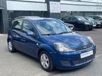 Ford Fiësta 1.3i, 2008, 113.653km, Airco, Keuring + Garantie, Auto's, 1299 cc, Stof, 4 cilinders, Blauw