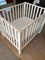 verstelbaar wit park met matras beschermhoes en hoes, Enlèvement, Utilisé, Rectangulaire, Réglable en hauteur