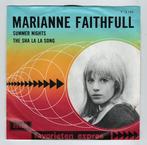45 Tours Marianne Faithfull " Summer nights " Hollande, Enlèvement ou Envoi, 1960 à 1980, Utilisé, Autres formats