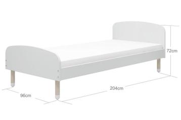 Flexa éénpersoonsbed - 2 stuks beschikbaar, Autres dimensions, Une personne, Enlèvement, Utilisé