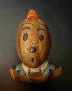 Statue vintage en bois de Tintin (Tintin), Envoi, Tintin, Utilisé, Statue ou Figurine
