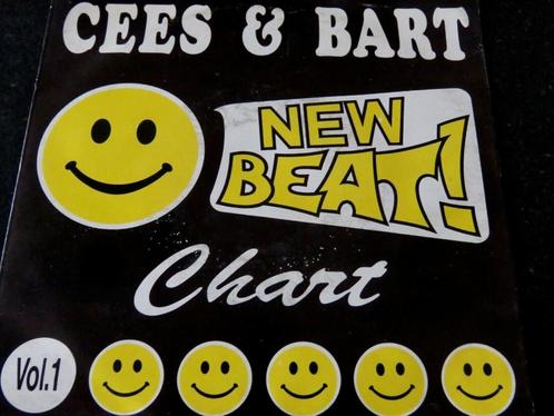 CEES & BART - New Beat Chart Vol.1 SINGLE 7" VINYL 1989, Cd's en Dvd's, Vinyl | Dance en House, Gebruikt, Techno of Trance, Overige formaten