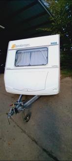 Sterckeman-Starkett-430dd 710kg leeg met voortent prima st, Caravans en Kamperen, Caravans, Particulier, Douche, Sterckeman